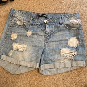 Jean shorts